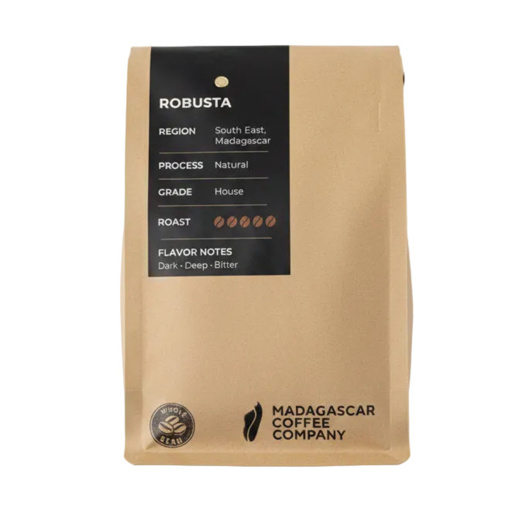 Extra Dark Roast: Madagascar Robusta Coffee