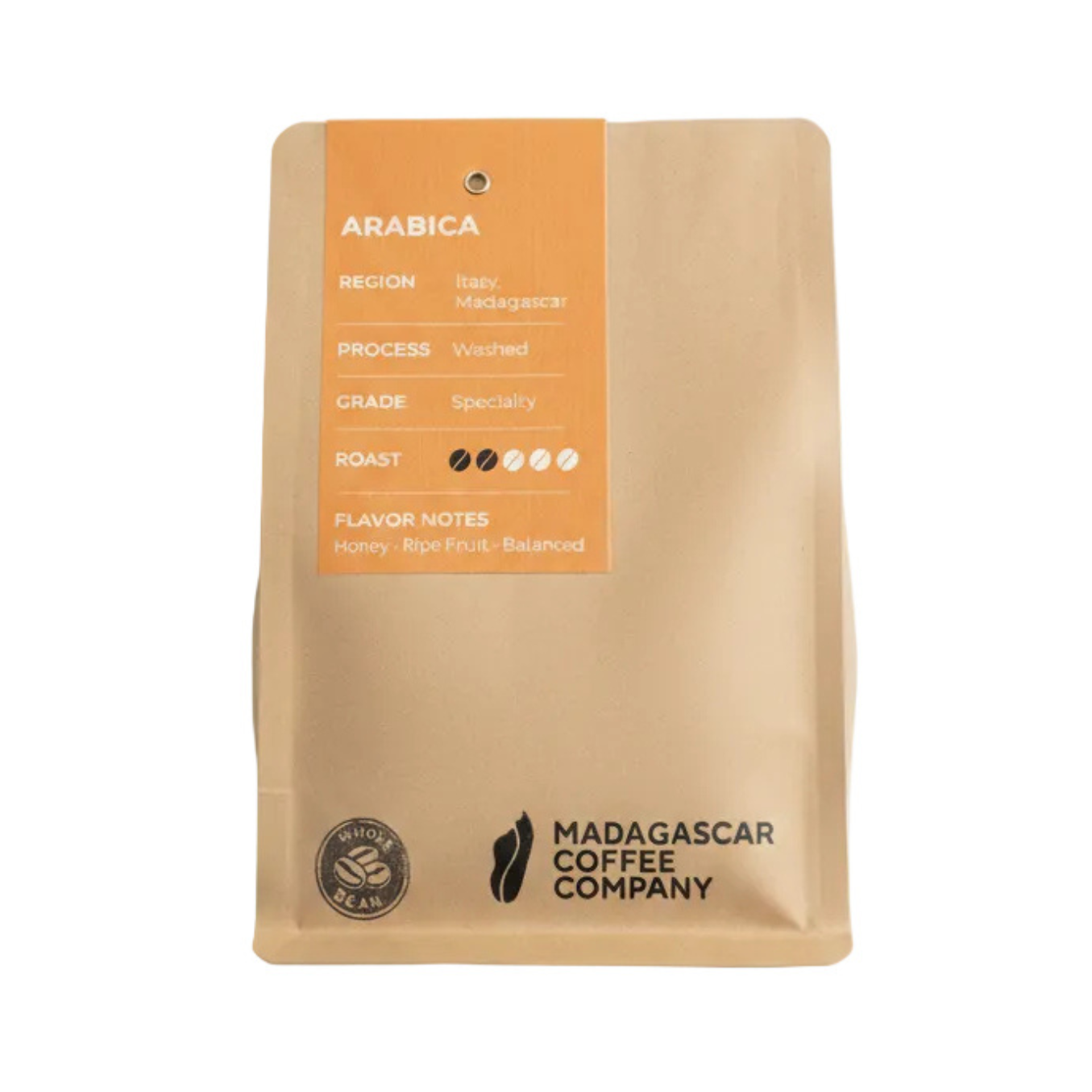 Medium Light Roast: Madagascar Specialty Coffee