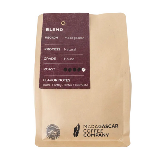 Dark Roast Blend: Madagascar Coffee (340g / 12 oz bag)