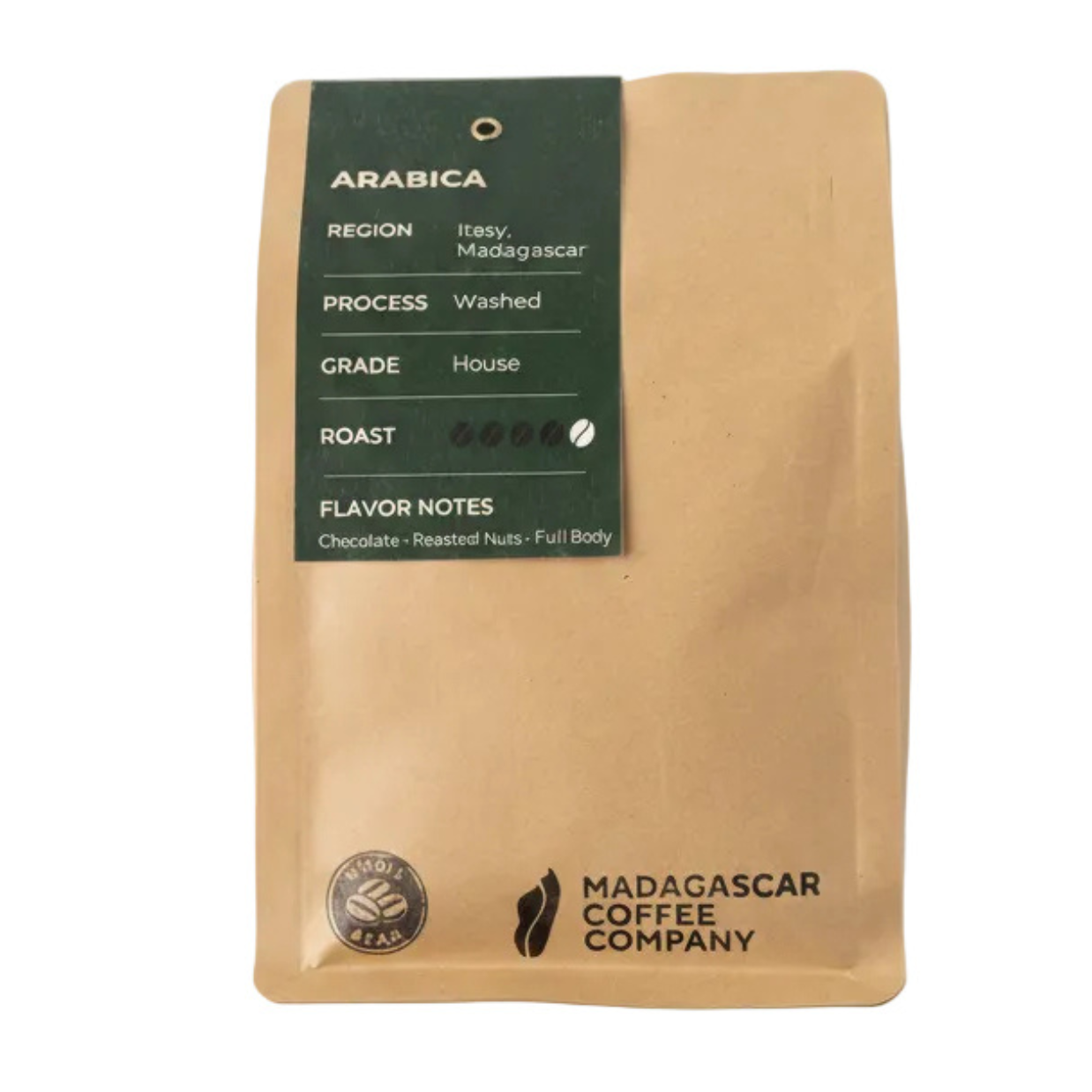 Medium Dark Roast: Madagascar Specialty Coffee (340g / 12 oz bag)